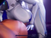Preview 4 of Android Girl DEMI Deepthroat [Gameplay]