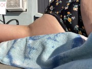 Preview 3 of Armpits out sunbathing, armpit fetish - glimpseofme
