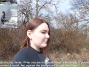 Preview 6 of Public Fucking A Guy In POV After He Cums A Lot (Russians Speak With Subtitles)