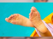 Preview 5 of ADRIANA CHECHIK {FEET-TRIBUTE} {CLOSE-UP's} {COMPILATION} {HD}