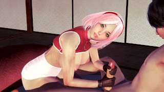 Naruto Sakura big boobs girl fucked (3D Hentai)