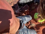 Preview 6 of Hiking and Blowjobs in Red Rock Canyon