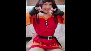 Megumin Cosplay from KonoSuba Rides & Fucks You ♡ Video Preview! ♡ Mira_xo