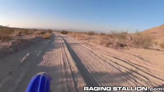 Chris Damned Pounds Some Jock Ass In The Desert - RagingStallion