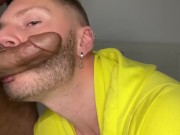 Preview 3 of Mars Gymburger sucks my cock until I cum and we have a white kiss