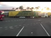 Preview 1 of suck trucker in parking