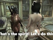 Preview 3 of Andrea's Werewolf Gang Bang A Skyrim Story