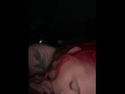 Preview 3 of Blowjob while her boyfriend calling phone