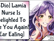 Preview 1 of 3Dio Lamia Nurse Is Delighted To See You Again! Ear Eating ASMR Wholesome
