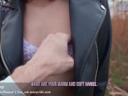 Preview 2 of I'm Cold, Warm Me & Cum on Pussy - Public Agent PickUp Russian Student to Outdoor Real Fuck