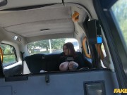 Preview 4 of Fake Taxi Sabien Demonia in Fishnets gets fuck by a big cock with her big natural tits out