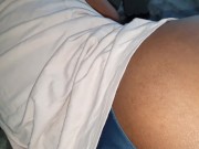 Preview 4 of What's UNDER the COVERS - THICK BOOTY and PUSSY SLIP View
