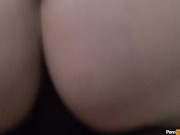Preview 5 of POV Reverse Cowgirl ANAL Creampie + Gape & Fart