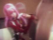 Preview 1 of Zero Two's impressive blowjob and deepthroat(3D PORN) [Darling in the Franxx]