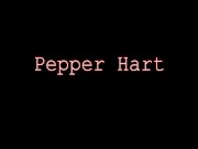 Preview 1 of Fit Redhead Pepper Hart Deepthroats Miles Long's Hard Cock!