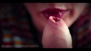 Quick masturbation after hard day at work with explosive orgasm and cumshot on my belly | 4K 2160p