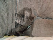 Preview 3 of Pissing my Jeans in the Bed