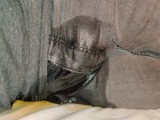 Preview 4 of Pissing my Jeans in the Bed