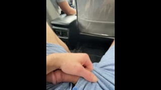 Play with my DICK while in the Uber ride. Almost caught 