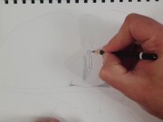 Preview 1 of Drawing a vagina and panties porn art video number 2