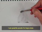 Preview 2 of Drawing a vagina and panties porn art video number 2