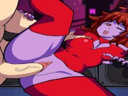 Preview 4 of Fiday Night Funkin Animation Demon Girlfriend (GF) Having Hard Sex With Boyfriend On Stage