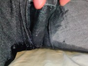 Preview 3 of Bedwetting in Jeans (Making a Huge Pool of Pee)