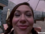 Preview 4 of BANGBROS - Big Butt Brunette Karmen Karma Getting Fucked By Mike Adriano