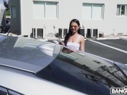 Preview 1 of BANGBROS - Sexy Asian Hottie Paisley Page Takes Money From Strangers In A Van