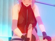 Preview 3 of Crossing Lust Part 1 - Sakura Giving A Handjob