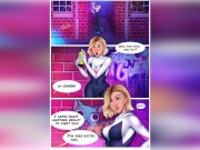 Preview 4 of [2D Comic] Futa Waifunator Part 1 - Into The Spider-Verse