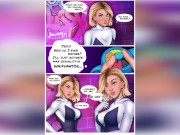 Preview 5 of [2D Comic] Futa Waifunator Part 1 - Into The Spider-Verse