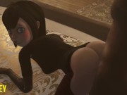 Preview 4 of MAVIS DRACULA GETS SCARED AND FUCKED Hotel Transylvania HENTAI (BLENDER)