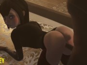 Preview 5 of MAVIS DRACULA GETS SCARED AND FUCKED Hotel Transylvania HENTAI (BLENDER)
