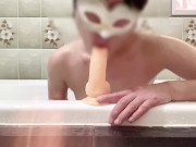 Preview 6 of 【素人】熟女人妻　誰にも見せられない秘密の入浴　ご奉仕したい❗️エロ過ぎる！part1