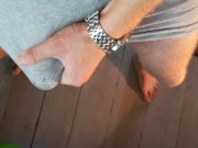 Preview 3 of Guy CUMSHOT WITHOUT HANDS from watching porn