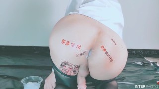 japanese trap amateur anal dildo fun 09