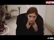 Preview 1 of AGirlKnows - Jia Lissa Russian Redhead Seduced And Fucked By Lesbian Girlfriend - LETSDOEIT
