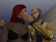 Preview 2 of Couple Have Sex After Meeting At A Nightclub - Sexual Hot Animations