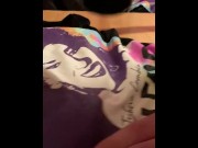 Preview 3 of Sucking up Selena shirt whole 😋