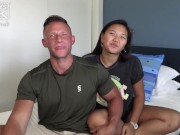 Preview 2 of Buff Daddy Heath Meets Thick Pinay Teen Natalia!
