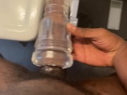 Preview 6 of Hung Black Dick Fucking & Stroking Fleshlight Til He Drops A Load