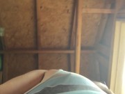 Preview 4 of Risky Fuck Behind the Shed in the Backyard!