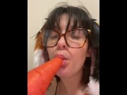 Preview 3 of Slutty Bunny Finds Perfect Carrot
