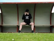 Preview 6 of Risky Exhib After Match, Pissing and Cum