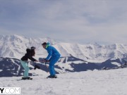 Preview 2 of TUSHY Anal-crazy Ski instructor Liya shows off her skills