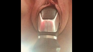 My Sexy Redhead Wife Fucks Herself With Gear Shifter and Sucks My Cock