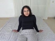 Preview 1 of Moroccan teen Lily gets A LOT OF COCKS for her gangbang
