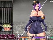Preview 2 of Karryn's Prison [RPG Hentai game] Ep.8 the monster orc fell in love with the huge tits warden girl