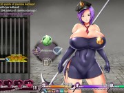 Preview 6 of Karryn's Prison [RPG Hentai game] Ep.8 the monster orc fell in love with the huge tits warden girl